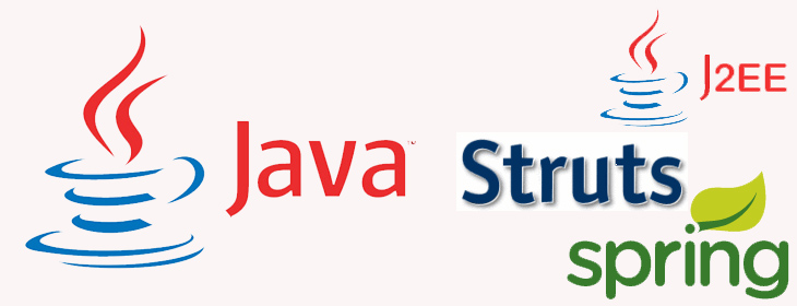 Java J2EE, Spring, Structs